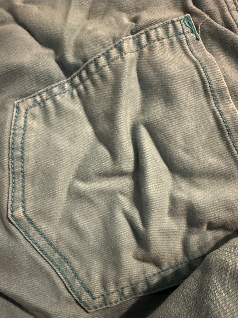 Lane Bryant Light Aqua Denim Shorts - Picture 11 of 13